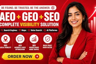 rank website in chatgpt and gemini with aeo, GEO and off page SEO backlinks