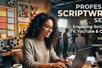 write engaging youtube ,documentary , content script