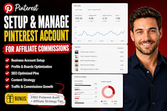 setup and manage your pinterest account for affiliate commissions