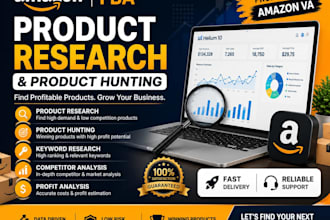 do amazon fba product research and product hunting