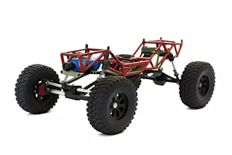 design rock crawler chassis,frame nd suspension design,axle,off road concept cad