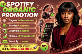 increase spotify followers, spotify monthly listeners genuine streams spotify