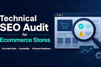 do a technical SEO audit for your ecommerce store