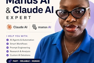 be your manus ai and claude ai expert for ai agents, automation, prompts