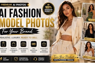 create realistic ai fashion model photos for your brand