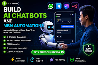 build ai chatbots, n8n and voice agents