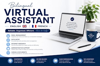 be your bilingual virtual assistant l