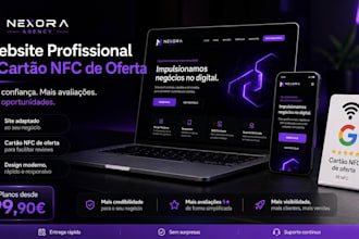 crio um website profissional para o teu negócio