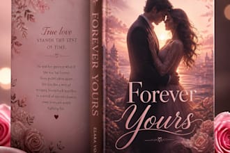 design a romance book cover