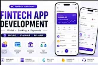 build fintech app, digital wallet, payment gateway system,p2p money transfer app