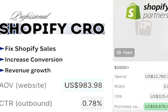 boost your shopify conversion rate with expert cro fix cro leaks with audit