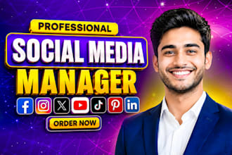 be your social media manager, content creator, and social media post designer