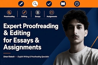 proofread and edit your english writing with fast turnaround