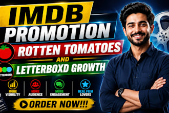 boost your imdb, letterboxd, and rotten tomatoes with organic film promotion