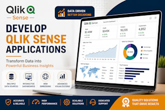 design and develop qlik sense applications