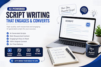 write engaging youtube scripts with ai for any niche