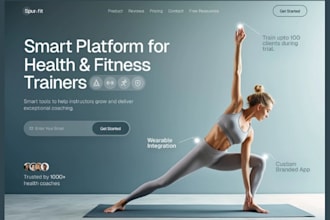 build squarespace yoga studio website wellness fitness coach instructor booking