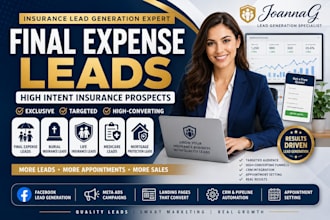 generate final expense leads, burial insurance and life insurance leads