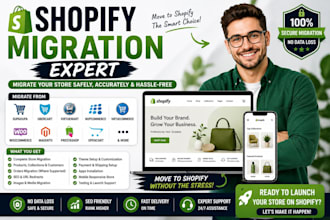 migrate supadupa, ubercart, virtuemart, nopcommerce, virtuecommerce to shopify