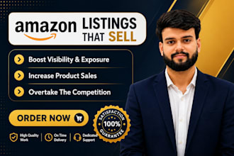 provide amazon listing optimization that will boost sales