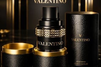 create realistic 3d perfume bottle models with photorealistic rendering