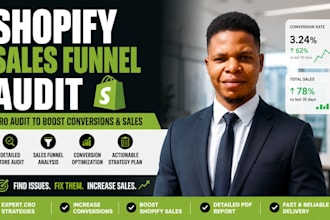 do shopify cro audit sales funnel audit to boost conversions