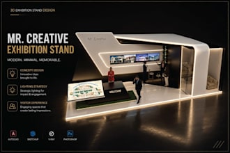 design modern 3d retail kiosk, mall kiosk and shop booth