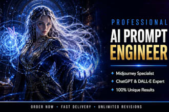 be your ai prompt engineer for midjourney and chatgpt