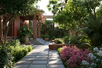 do backyard landscape design as landscape architect