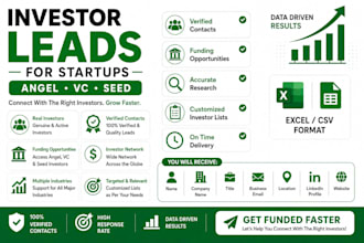 provide verified USA vc and angel investors contact list