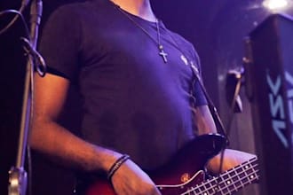 record professional session bass guitar for your song