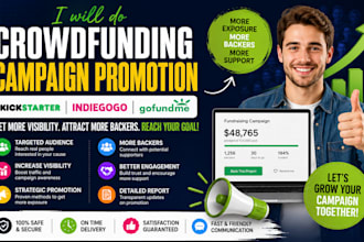 do crowdfunding campaign kickstarter indiegogo promotion fundraising campaign