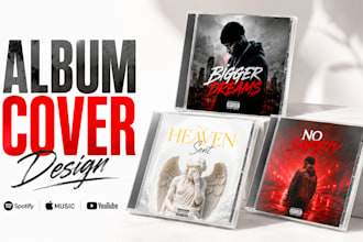 design premium album cover art for single, ep and mixtape