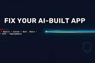 build, fix, or deploy your app
