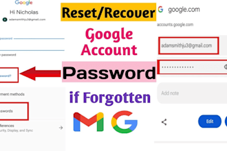 securely recover lost passwords and access forgotten accounts