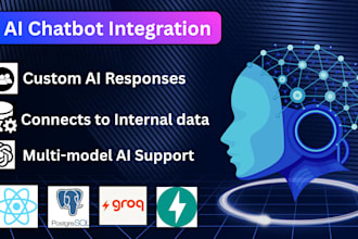 integrate an ai chatbot into your web application using groq or openai API
