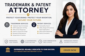 do US trademark registration, trademark attorney, and patent attorney at uspto