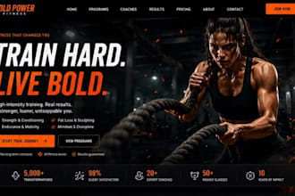 build squarespace fitness trainer website personal trainer gym website