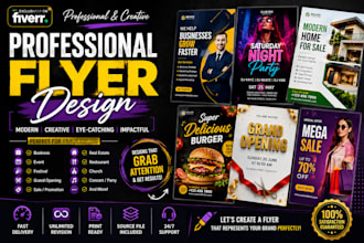 design modern church flyer, church event, conference and worship flyer