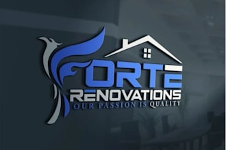 design 3d real estate, construction, and corporate luxury logo