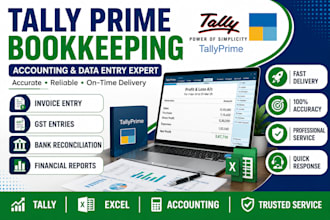 do tally prime bookkeeping and accounting data entry