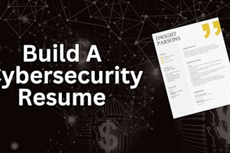 write standard cyber security resume, federal resume, IT, cover letter