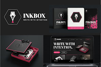 design a modern and premium corporate identity
