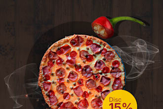 design professional restaurant menus and food flyers