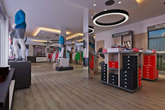 create photorealistic 3d retail store designs and renders