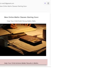 create a professional email marketing