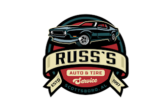 design custom automotive tire service logo