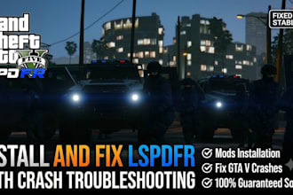 install and fix lspdfr with crash troubleshooting mods and fix gta v crashes