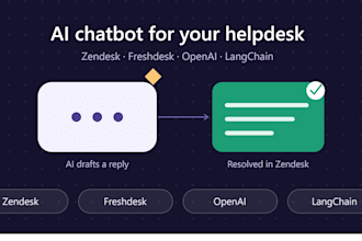 integrate an ai chatbot into your zendesk or freshdesk helpdesk