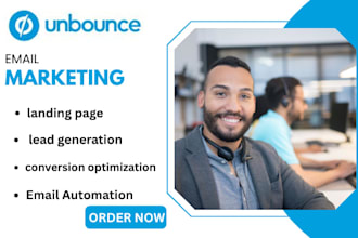 build unbounce landing page lead generation conversion optimization